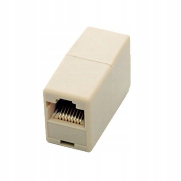 Łącznik przedłużka kabla sieciowego RJ45 internet