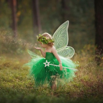Крылья феи, бабочка, косплей эльфа, маскировка + палочка