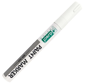 Marker olejny D.RECT SP101 biały pisak olejowy