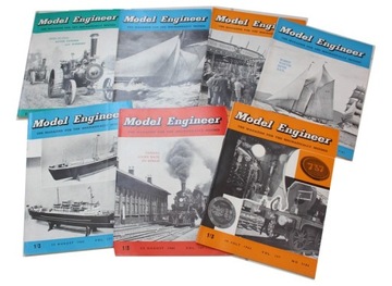 MODEL ENGINEER czasopisma po angielsku 1962 7szt