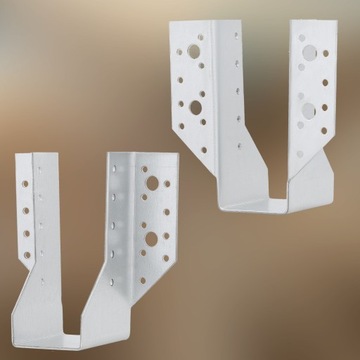 НАБОР ПОДВЕСОК ДЛЯ БАЛКИ СТОЙКА 50X135 ММ СТРОИТЕЛЬНЫЙ СОЕДИНИТЕЛЬ 10 ШТ.