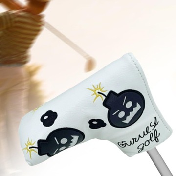 Чехол на голову клюшки для гольфа Голова белой клюшки