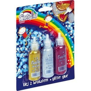 Klej brokatowy FIORELLO GR-BK20 3 kolory x20ml 170