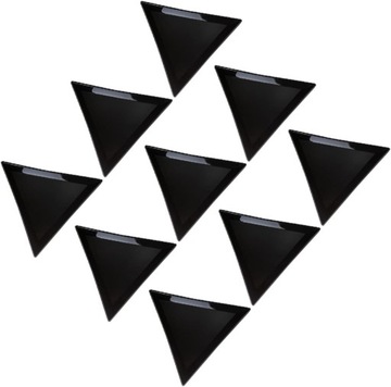 160 шт. треугольная пластина для дизайна ногтей, красочный поднос, треугольные D-подносы