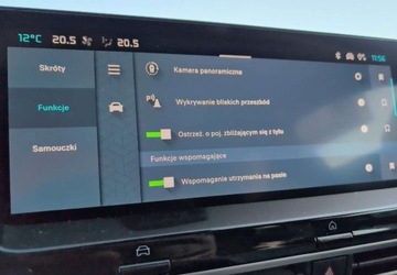 Citroen C5 III 2024 Citroen C5X C5 X 1.6 PHEV 225KM HYPNOS Full Opcja Pano went. Skory Zawiesz, zdjęcie 23