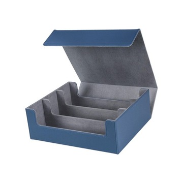 Etui na karty do talii 1800+ kart białe w szare linie