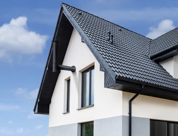 Настенный вентиляционный дымоход, вытяжная вентиляция