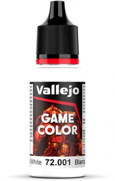 Vallejo 72001 Game Color 18ml Dead White