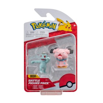 Pokemon Figurki Bitewne MACHOP SNUBBULL PKW2634