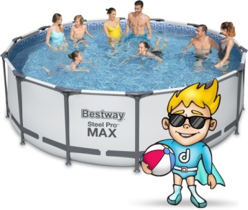 Каркасный бассейн с насосом 488 х 122 см Bestway 5612Z