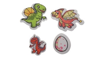Naszywka naprasowanka dino Termo zestaw dinozaur