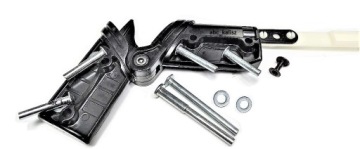 Петля складная, рама коляски Adbor, хромированная.