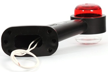 Габаритный фонарь ДЛИННАЯ НАКОСАЯ ПРОЯВЛЯЮЩАЯ ЛАМПОЧКА ДЛЯ ПРИЦЕПА, КОМПЛЕКТ ИЗ 2 ШТ.