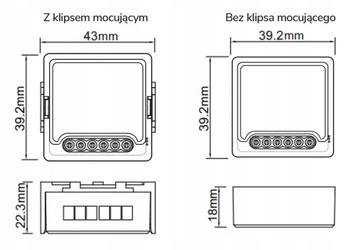 Модуль OXT с датчиком для гаражных ворот TUYA WiFi
