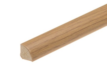 Ćwierćwałek DĄB 18 x 18 mm PCV CEZAR 250 cm