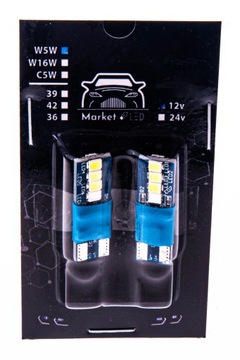 W5W/T10 -Dual COLOR! Blue+White! Dwukolorowe!