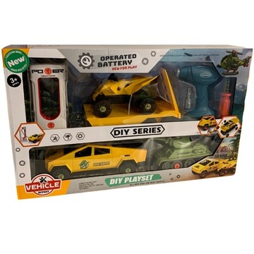 НАБОР АВТОМОБИЛЯ С ПРИЦЕПОМ, ОТВЕРТКА БУРОВОЙ БУРКОВКИ ДЛЯ ЧЕТЫРЕХТАНКОВ