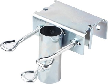 UCHWYT NA PARASOL OGRODOWY MOCOWANIE FLAGI ZACISK STABILNY STOJAK NA PORĘCZ