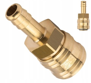 Szybkozłączka pneumatyczna TYP26 Gniazdo na Wąż 9mm