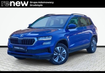 Skoda Karoq Crossover Facelifting 2.0 TDI SCR 150KM 2022 Skoda Karoq SalonPL 4x4 DSG Podgrzewane fotele pt Grzana Szyba Grupa Adamo