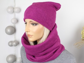 Женский набор женский шляп + мамочка туннеля шарф