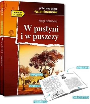 Lektura szkolna 4-6 W pustyni i w puszczy GREG