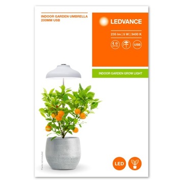 LEDVANCE LED USB-ЛАМПА ДЛЯ ВЫРАЩИВАНИЯ РАСТЕНИЙ