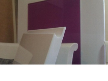 Лакированные фасады, белые глянцевые мебельные фасады