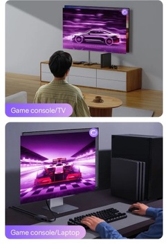 Двунаправленный переключатель Baseus 1x2 HDMI 4K 60 Гц 2K 120 Гц до 40 м