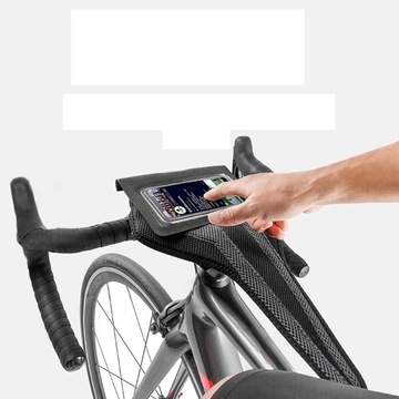 Trenażer rowerowy Pokrowiec na rower z uchwytem na telefon