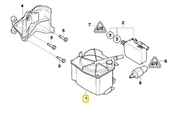 BMW OE 13328517166 FILTR PALIVA