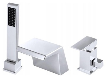 BATERIA WANNOWA 3-OTWOROWA KASKADOWA CHROM NARO