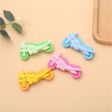 КАРАНДАШНЫЙ ЛАСТИК МОТОЦИКЛ ИГРУШКА CHASER MOTOR ПОДАРОЧНЫЙ НАБОР