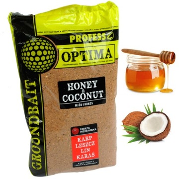 Zanęta wędkarska PROFESS OPTIMA 1kg MIÓD KOKOS