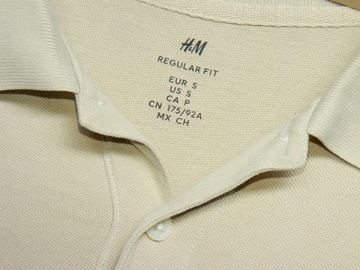 12881 Koszulka polo MĘSKA H&M S
