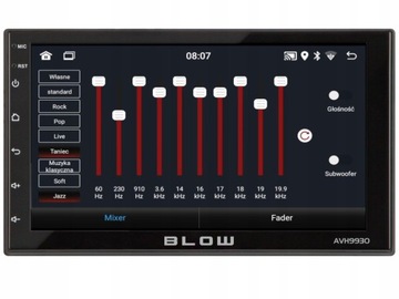 АВТОМОБИЛЬНЫЙ РАДИО 2DIN 7 ДЮЙМОВ GPS ANDROID BT TOUCH