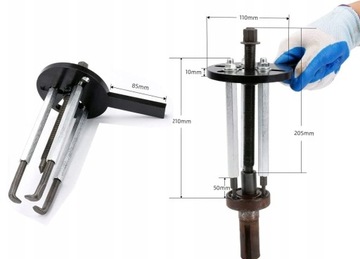 УНИВЕРСАЛЬНЫЙ СЪЕМНИК для шарикоподшипников, 2-х и 3-х захватные внутренние втулки