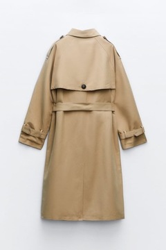 ТРЕНЧ ZARA CLASSIC БЕЖЕВЫЙ ВЕСНА S/M