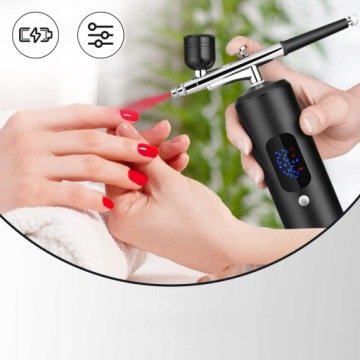 ПОРТАТИВНЫЙ НАБОР АЭРОГРАФА 38 PSI ДЛЯ ПОКРАСКИ, УКРАШЕНИЯ ТОРТА, МАКИЯЖА