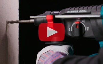 Młotowiertarka AKUMULATOROWA młot UDAROWY SDS+ 2 baterie WIERTARKA ZESTAW