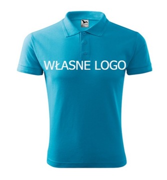 KOSZULKA POLO Z LOGO FIRMY REKLAMOWA NADRUK