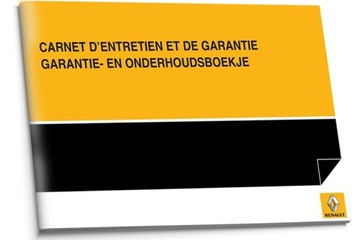 Renault Francuska Holenderska Książka Serwisowa