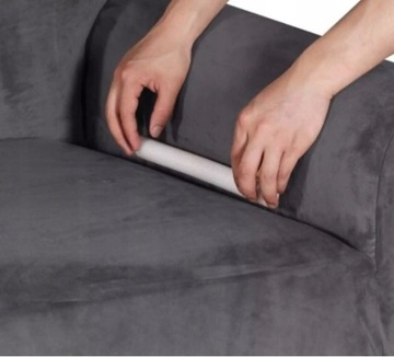 POKROWIEC KANAPĘ wersalkę sofę 2 os 145-185cm MIODOWY WELUR