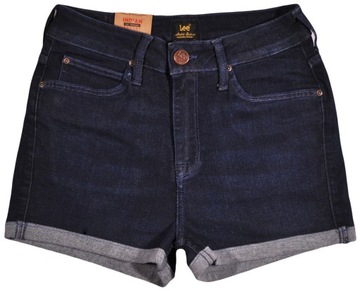 LEE spodenki JEANS blue SHORT _ W28