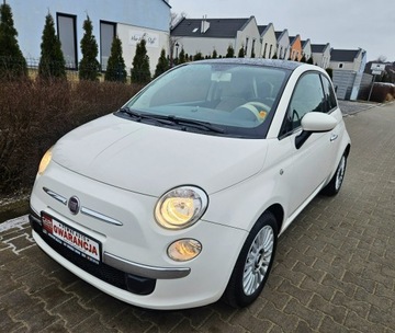 Fiat 500 II Hatchback 3d 1.2 69KM 2009 Fiat 500 1.2i Rata od400zł Panorama DachZadbany, zdjęcie 2