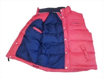 Puchowy bezrękawnik Tommy Hilfiger. Stan idealny. Rozmiar 164.