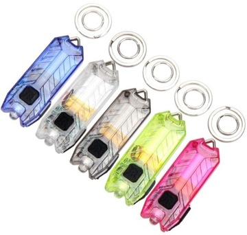 MINI LATARECZKA LED 45 LUMEN BRELOK ŁADOWANA USB