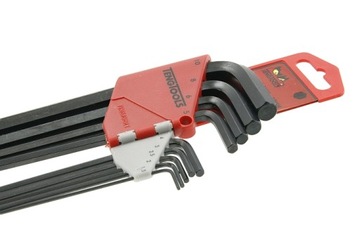 Набор из 9 ключей шестигранных с шариком 1,5-10,0 Teng Tools