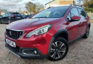 Peugeot 2008 I SUV Facelifting 1.2 PureTech 110KM 2017 Peugeot 2008 Skora Super wersja 1.2 Benzyna 110KM