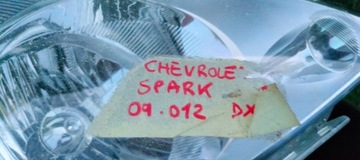 CHEVROLET SPARK 3 III 09-13 SVĚTLO PRAVÁ PŘEDNÍ